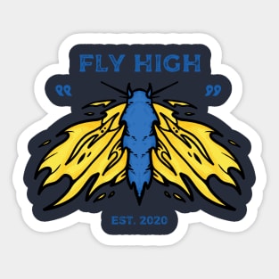 fly high Sticker